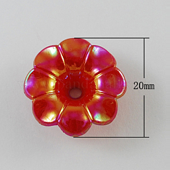 Perline acrilico opaco&nbsp;SACR-R691-20x20mm-M