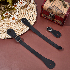 2 Stück Sporenriemen aus echtem Leder&nbsp;DIY-CL0002-56C