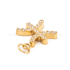 Colgantes de circonita cúbica micropavé de acero inoxidable 316&nbsp;STAS-K284-01H-G
