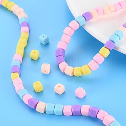 Chapelets de perle en pâte polymère manuel&nbsp;CLAY-T020-09F