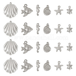 24 pendentif en acier inoxydable 304&nbsp;STAS-TA0006-37P