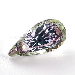 Geprägte Glas Strass Anhänger&nbsp;GLAA-J101-06A-001VL