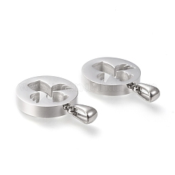 Pendentifs en acier inoxydable 304 anti-ternissement&nbsp;STAS-F253-05P