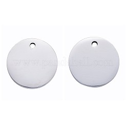 Pendentifs en acier inoxydable 304 résistant au ternissement&nbsp;STAS-I140-15C-S