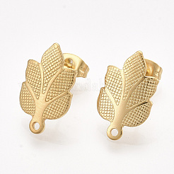 Boucles d'oreilles à tige en acier inoxydable 304&nbsp;STAS-S079-64A