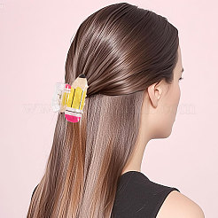 6 Stück 6 Stil Acryl-Haarspangen für dickes Haar von Frauen und Mädchen&nbsp;PHAR-CA0001-006
