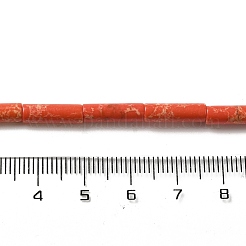 Fili di perline tinti di diaspro imperiale sintetico&nbsp;G-D077-B01-10