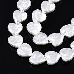 Fili di perle di plastica imitazione perla abs&nbsp;X-KY-N015-09-B01