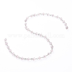 Catene rilievo di vetro Placchi a mano&nbsp;AJEW-JB00528-06
