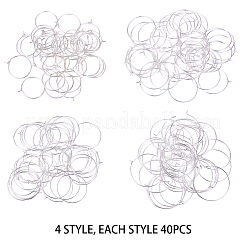 Fascino ottone bicchiere di vino anelli orecchini a cerchio&nbsp;MAK-SC0001-01