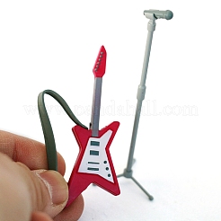 Plastikmusikinstrumente Miniaturornamente&nbsp;PW-WGFB6BD-01