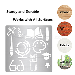 Stanzschablonen aus Edelstahl&nbsp;DIY-WH0238-066