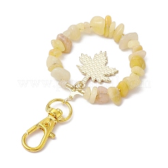 Natürlicher Topas Jade Chip Anhänger Dekoration&nbsp;KEYC-JKC00976-04