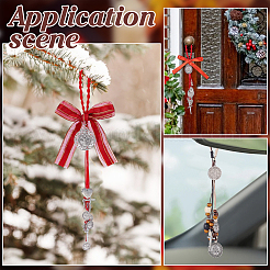 2 pezzo di ornamenti da appendere in nylon&nbsp;HJEW-PH02338