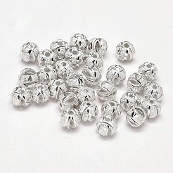 Taglio fantasia con perline rotonde in argento sterling&nbsp;STER-F012-06B