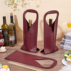 Borsa per vino portatile in pelle PU&nbsp;DIY-WH0899-633C-1