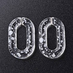 Anneaux de liaison acryliques transparents&nbsp;OACR-N009-013A-04