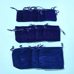 18 pochette rectangulaire en velours avec cordon de serrage&nbsp;TP-FS0001-04B