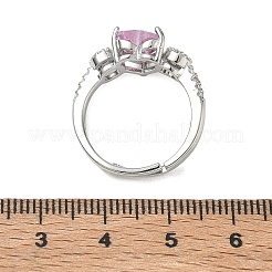 Anillo ajustable de latón para mujer&nbsp;CU-CBA7E55-05P