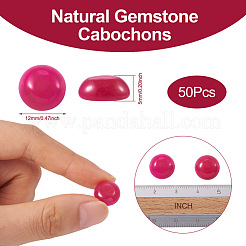 Natürliche Achat Cabochons&nbsp;G-R416-12mm-13