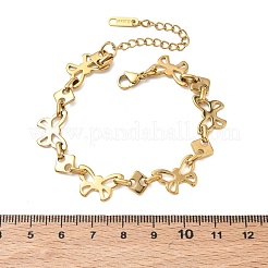 Bracelets à maillons en acier inoxydable 304 pour femmes&nbsp;BJEW-G788-01G