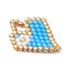 Perlen Herz Charms&nbsp;PALLOY-MZ01147-02