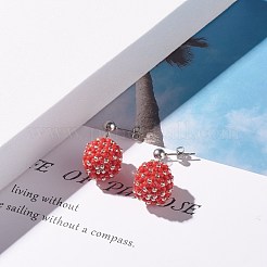 Boucles d'oreilles pendantes en perles de rocaille japonaises toho&nbsp;EJEW-JE04762-01