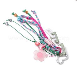 Décorations suspendues en corde de polyester et spandex&nbsp;HJEW-JM03842
