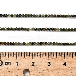 Natürliche afrikanische Jade Perlen Stränge&nbsp;G-RM2025-33-2mm