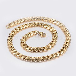 Ensembles de bijoux pour hommes en acier inoxydable 304&nbsp;SJEW-I189-04G