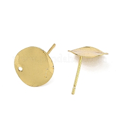 Messing Ohrstecker Zubehör&nbsp;KK-G557-07B-G