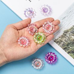 Perles en acrylique transparente&nbsp;TACR-R14-M