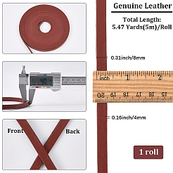 5 cordoncino di cuoio di vacchetta m&nbsp;WL-GF0001-26C-02