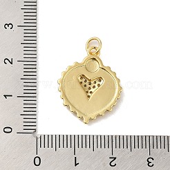 Laiton plaqué rack avec pendentif en zircone cubique&nbsp;KK-Q795-21G