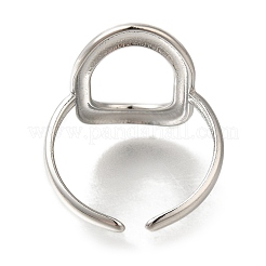 Manschettenringe aus Edelstahl 304&nbsp;RJEW-Z074-10P