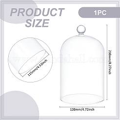 Couvertures de dôme de cloche de verre&nbsp;AJEW-WH0460-033A