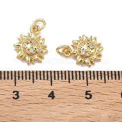 Ottone micro spianare pendenti zirconi&nbsp;KK-A291-25A-G