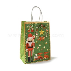 Weihnachtsnussknacker-Kraftpapiertüten&nbsp;ABAG-B006-03A