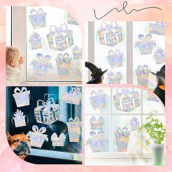 Autocollant décoratif de vitrine imperméable en pvc&nbsp;DIY-WH20007-17L