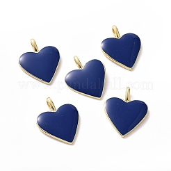 Pendentifs d'émail en laiton &nbsp;KK-P204-14G
