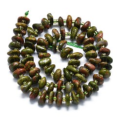 Perline Unakite naturali fili&nbsp;G-K245-H12-01