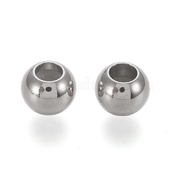 202 cuentas de acero inoxidable&nbsp;X-STAS-K204-02A-P