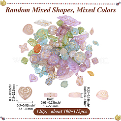 120g de perles acryliques transparentes&nbsp;MACR-PA0001-72A
