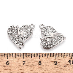 Legierung rhinestone-anhänger&nbsp;FIND-N008-06P