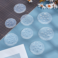 8pcs 8 Arten Silikonformen&nbsp;DIY-HY0002-86