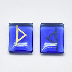 Spitzlackieren Glas Cabochons&nbsp;G-T122-27G