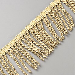 Garniture de franges en corde torsadée en polyester&nbsp;DIY-WH0170-49B-01