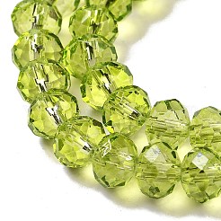Perles de verre de peinture de cuisson transparente&nbsp;X1-DGLA-A034-T8mm-D05