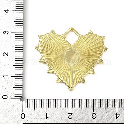 Strukturierte Messinganhänger&nbsp;KK-M322-19G