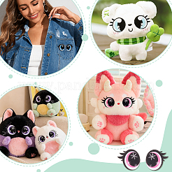 2 juego de ojos de fieltro para muñeca&nbsp;DIY-PH0038-51